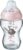 Tommee Tippee Closer to Nature Glass Baby Bottle, Slow Flow Breast-Like Teat with Anti-Colic Valve, 250ml, Pack of 1, Colours May vary