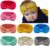 Toptim Turbante para bebé, diadema anudada para niña, paquete de 8 unidades, surtido, 0-6 años, 1 Count (Pack of 8)