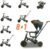 Triciclo evolutivo 8 en 1 City – Marrón – Triciclo Infantil, Bicicleta Sin Pedales, Bicicleta Bebe, Mango Regulable, Capota extraíble, Triciclo de Paseo bebé