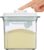 Vientiane 1.7L Caja Portátil de Leche en Polvo,Sellado Caja Transparente Leche en Polvo, Caja de Almacenamiento de Leche en Polvo, Para Almacenar Leche En Polvo, Frutas y Alimentos Para Bebés