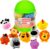 winfun 44742 Animalitos terrestres de Goma para el baño, Edición Selva, 10 Piezas