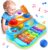 Yerloa Juguetes Musicales Xilófono Musical para Niños de 1 2 3 Años Instrumentos Musicales Infantiles Teclado Musical para Niños y Niñas Regalo Bebe Juguetes Niños 1 Año